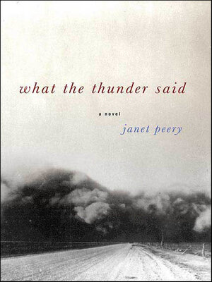 cover image of What the Thunder Said